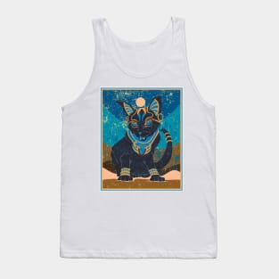 Bastet (4), lapis lazuli Tank Top